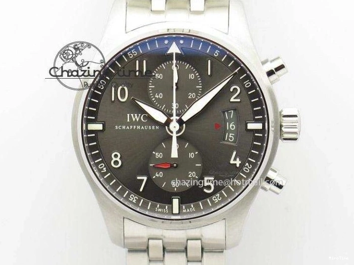 MIROTIME 0801 Efficient Mark XVIII Le Petit Prince IW327001 SS MKS 1:1 Best Edition White Dial On Leather Strap MIYOTA9015 V 7220